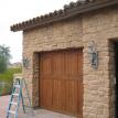 Exterior staining